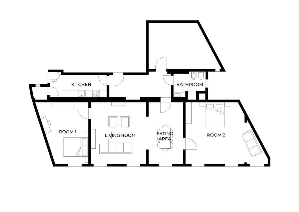 Apartmán Luxurious, 2 Min To Casino And Roemertherme Baden Exteriér fotografie